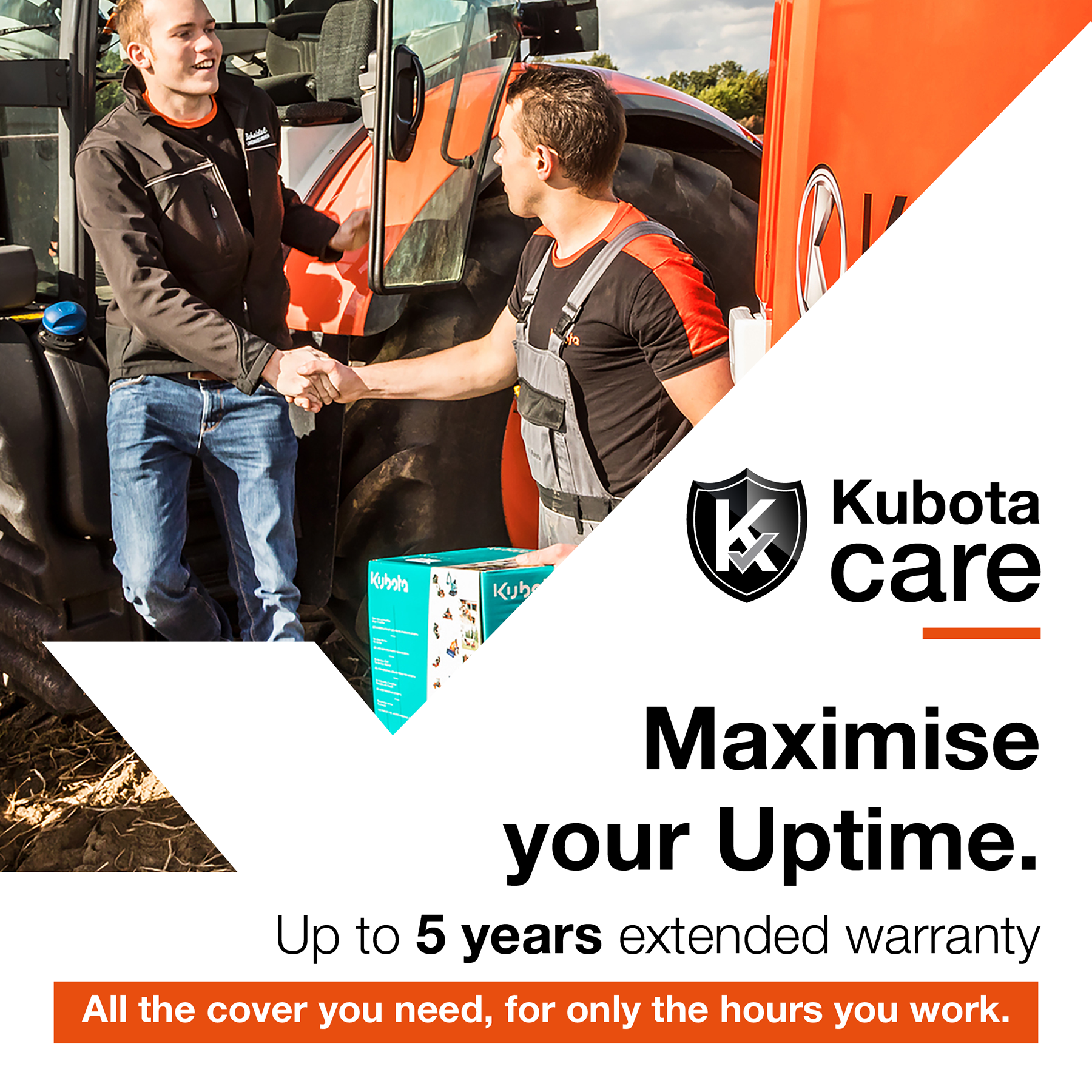 Kubota Care - Full Manufacturer Extended Warranty