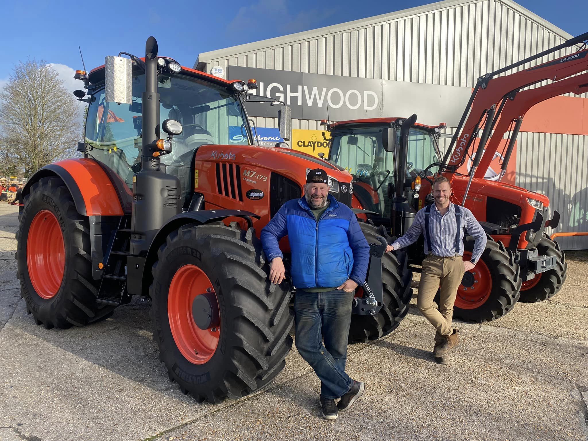 New Kubota M7-173 installed to local customer, to add to growing Kubota fleet