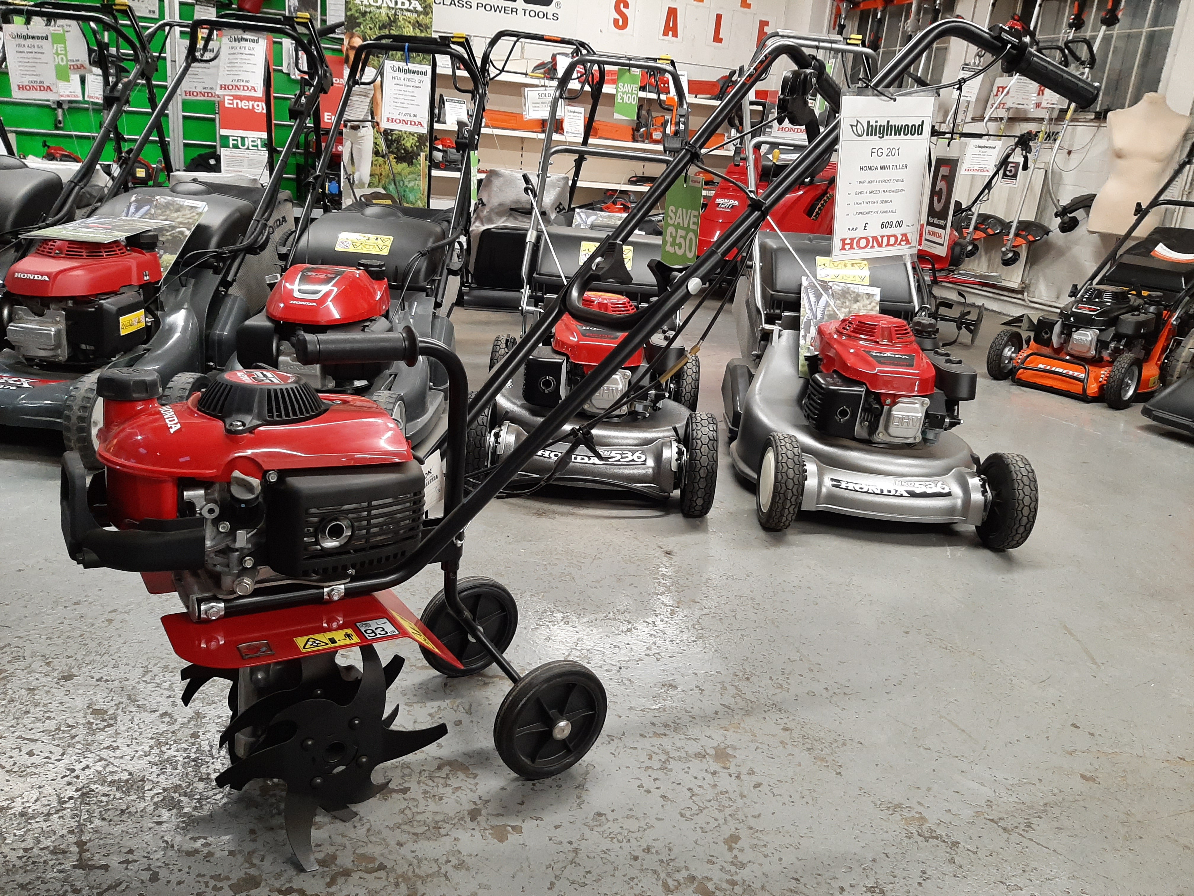Honda FG110 25cc Tiller/Rotavator - ONLY £405 incl VAT