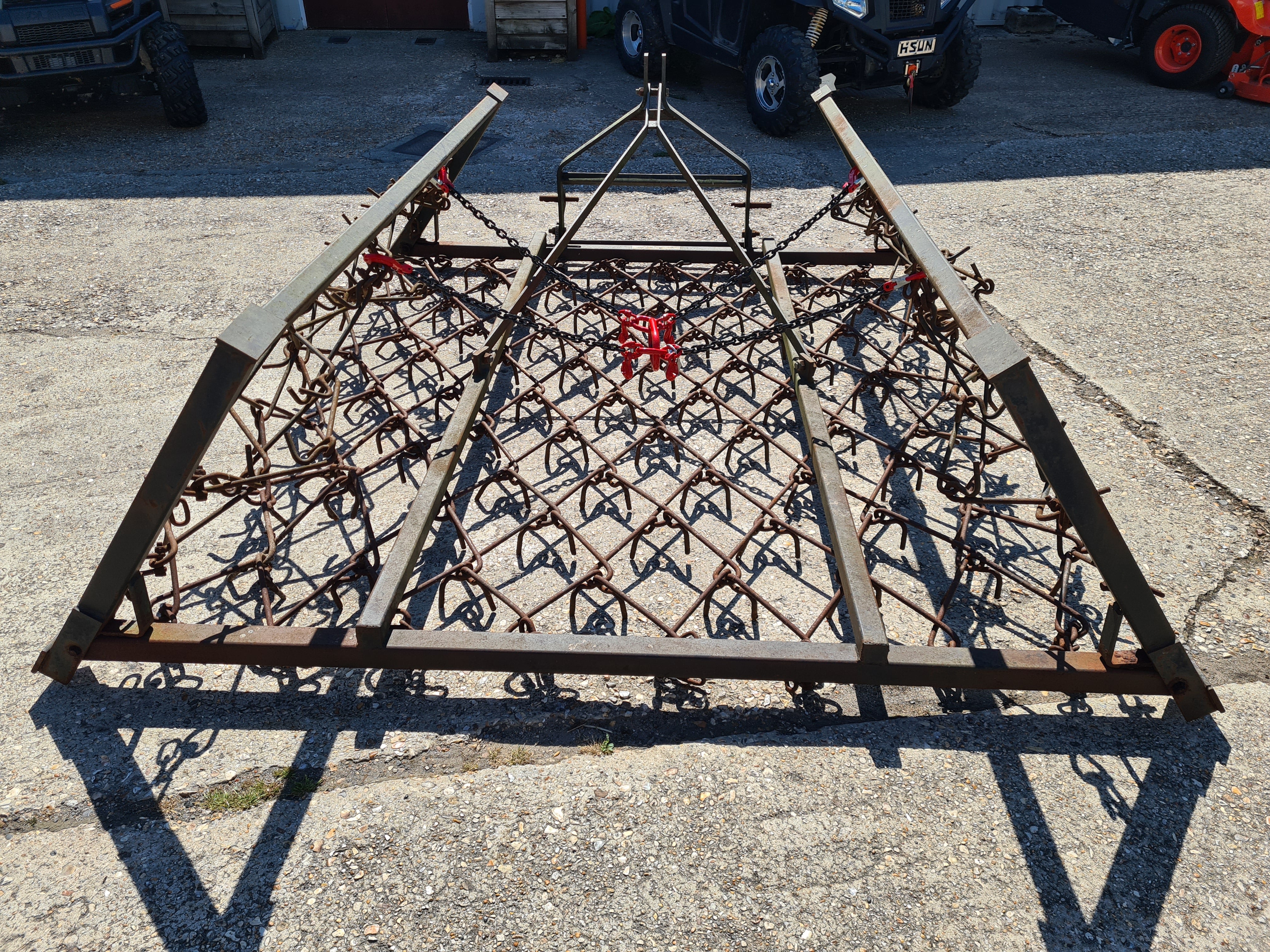 Used Mounted 10ft Chain Harrows with manual folding - £975 (no VAT)