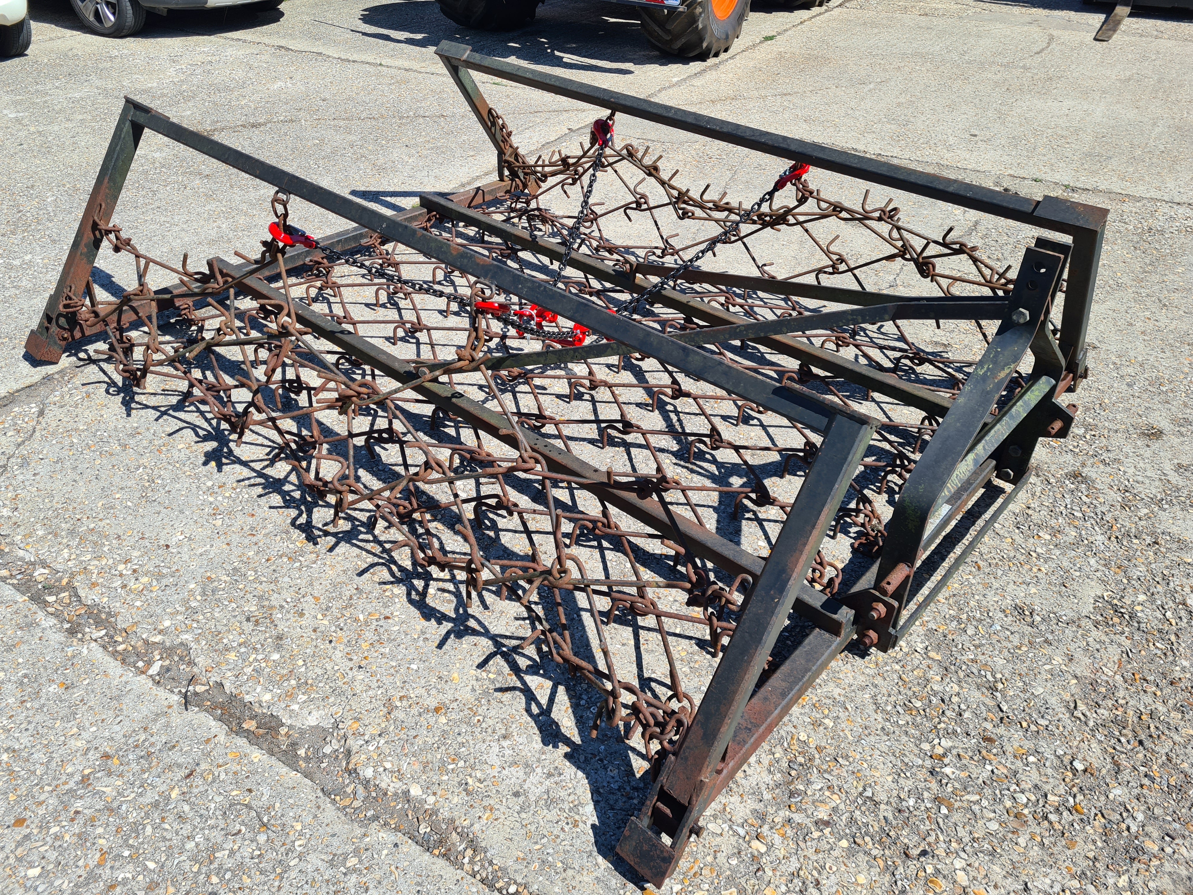 Used Mounted 10ft Chain Harrows with manual folding - £975 (no VAT)