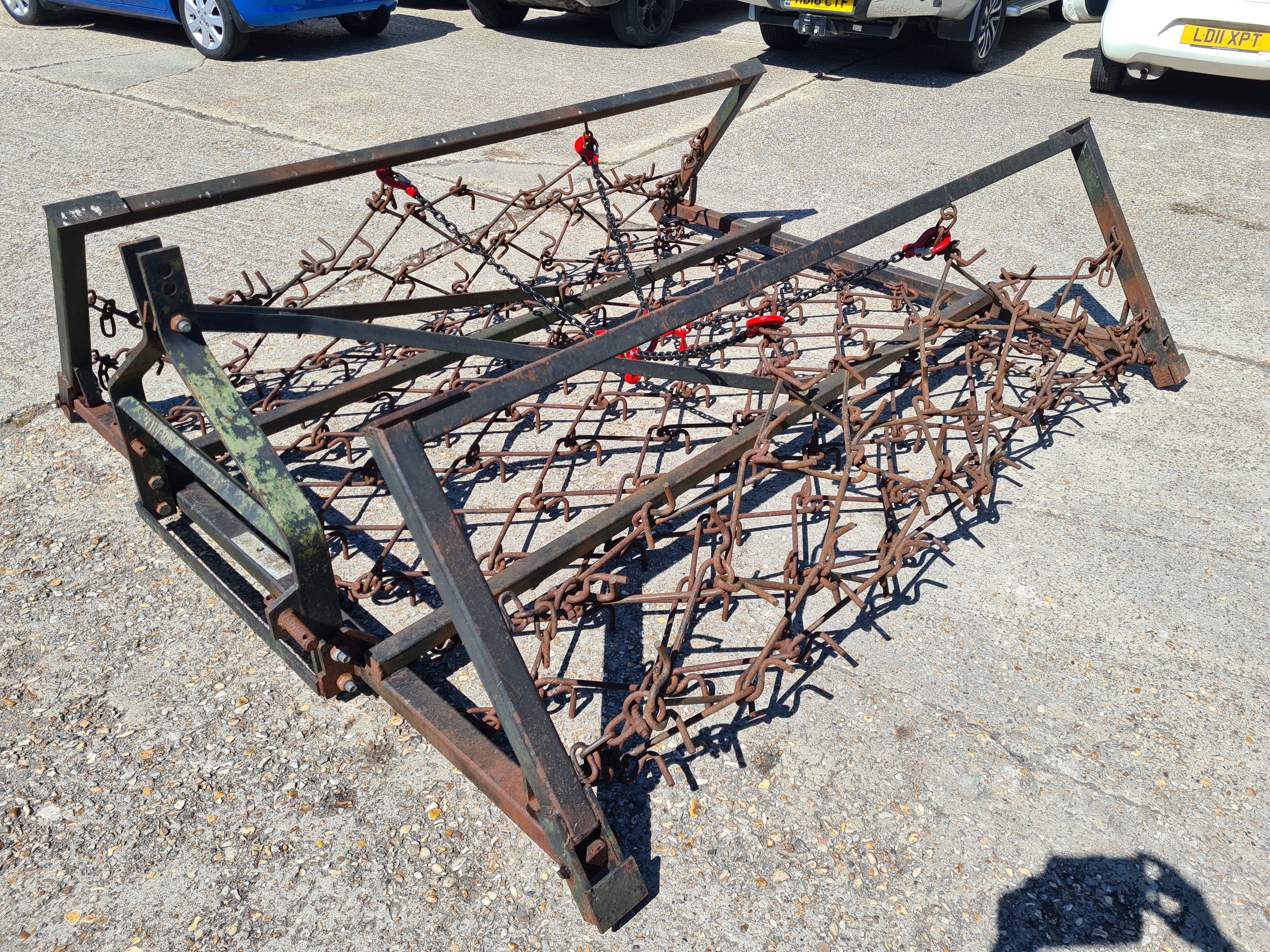 Used Mounted 10ft Chain Harrows with manual folding - £975 (no VAT)