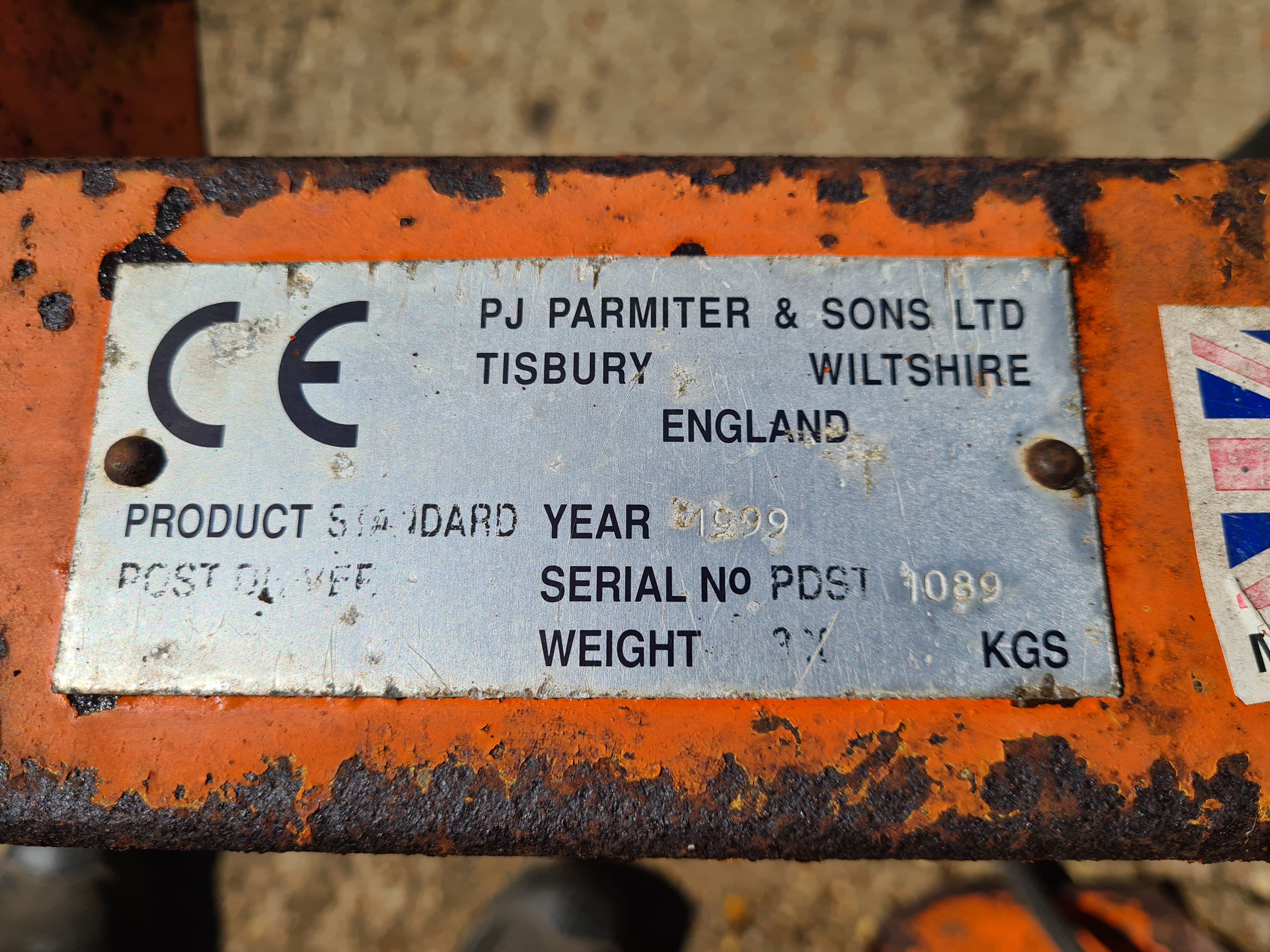 Used Mounted Parmiter Post Driver - £975 (no VAT)