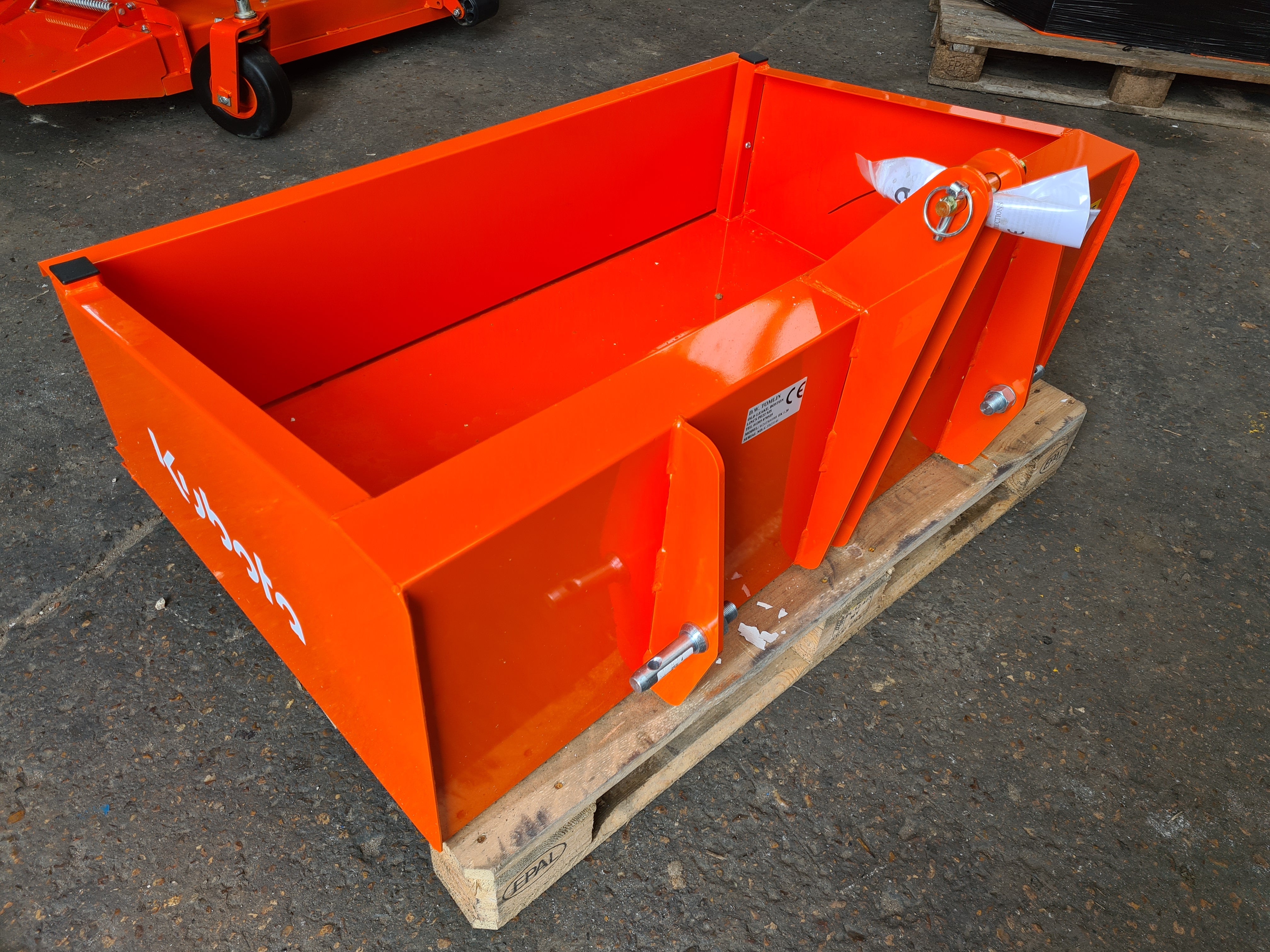 Kubota EK 1.20 Mounted 4ft Transport Box