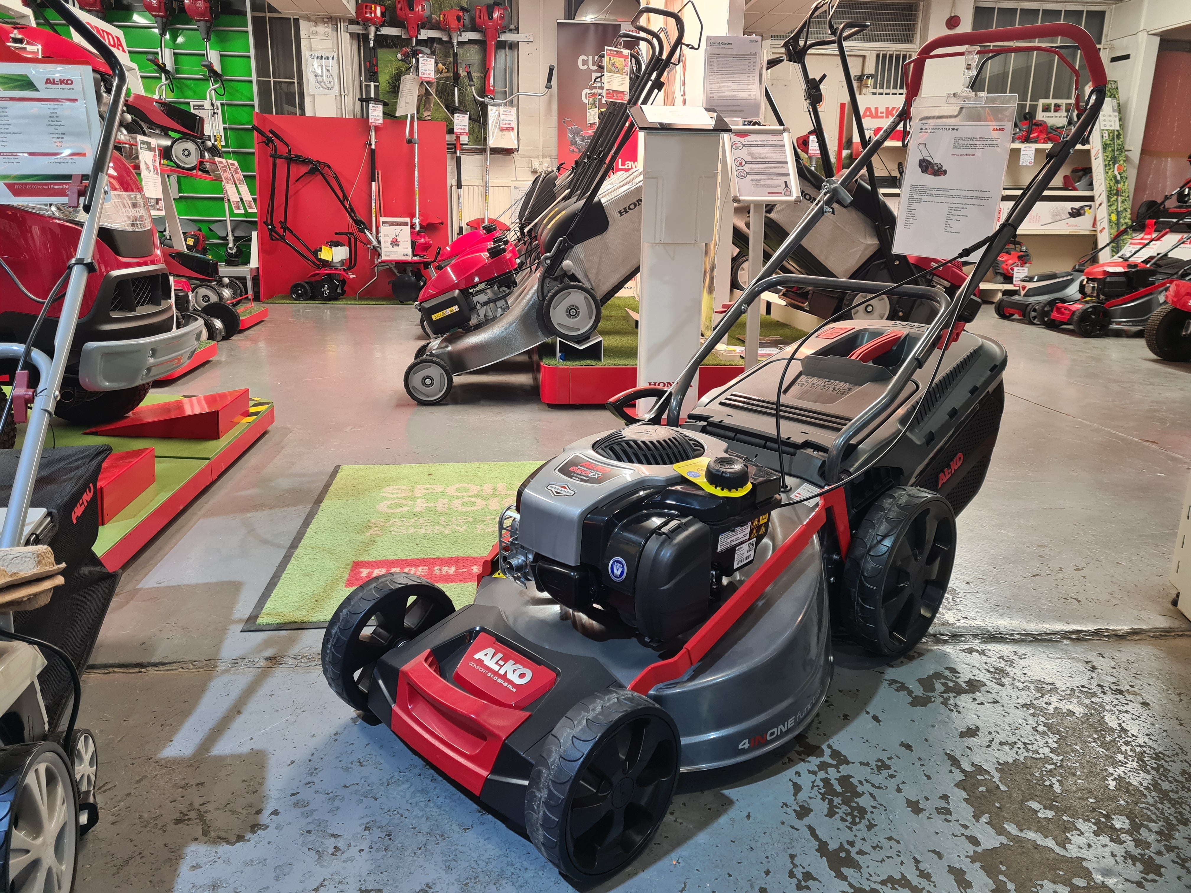 AL-KO 51.0 SP-B Plus Petrol Mower - £599 incl VAT