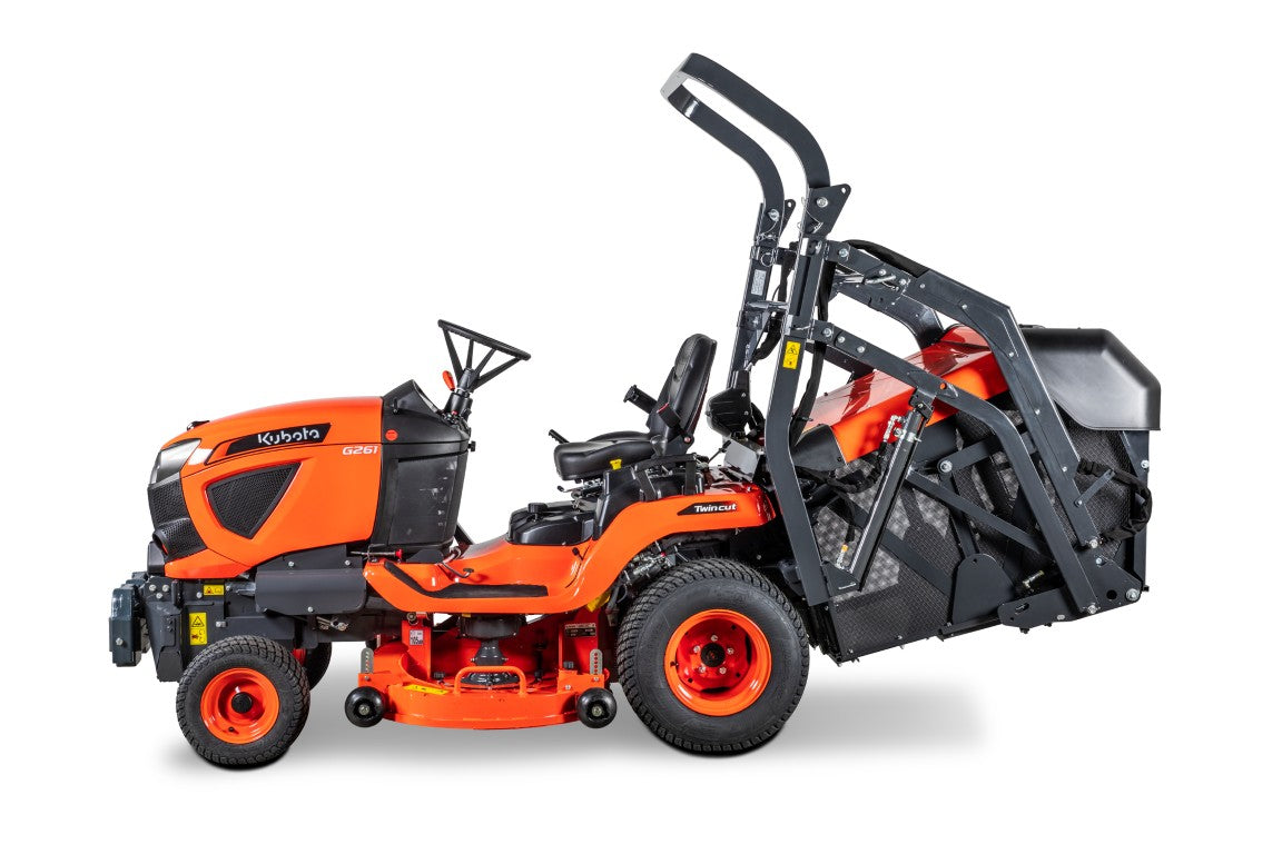 KUBOTA G231 HD Rideon Mower with 48" Deck and High Dump Collector - £15,500 +vat