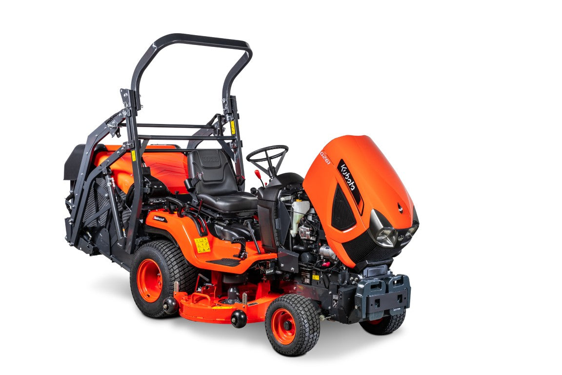 KUBOTA G231 HD Rideon Mower with 48" Deck and High Dump Collector - £15,500 +vat
