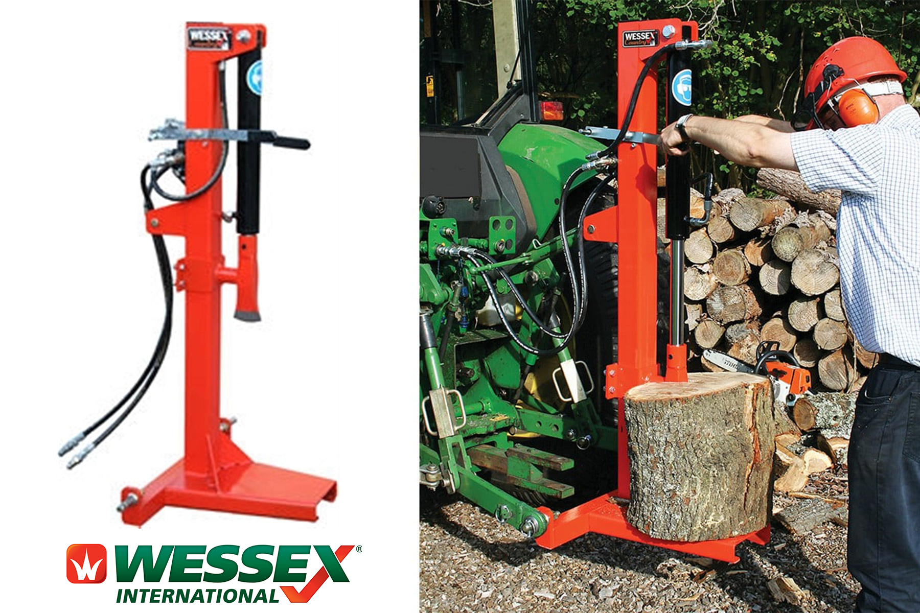 Wessex LS100 10t Tractor Mounted Log Splitter - £1150 +VAT