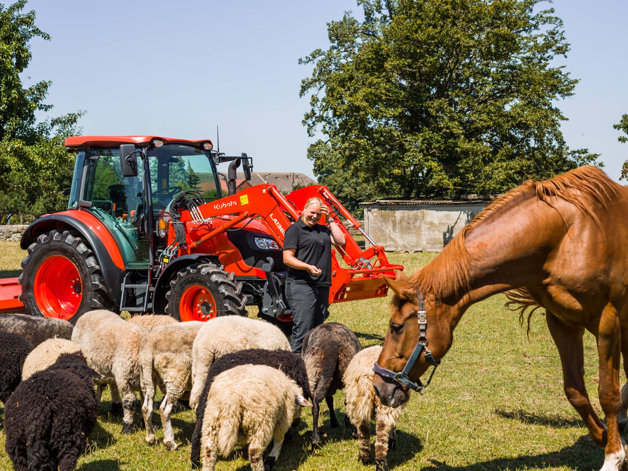 Kubota M4073 74hp Tractor