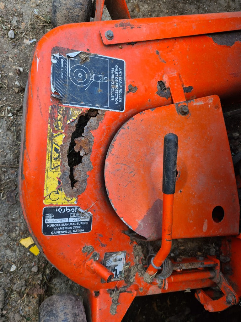 KUBOTA GR2100 Rideon with 48" deck - 1135hrs - POA