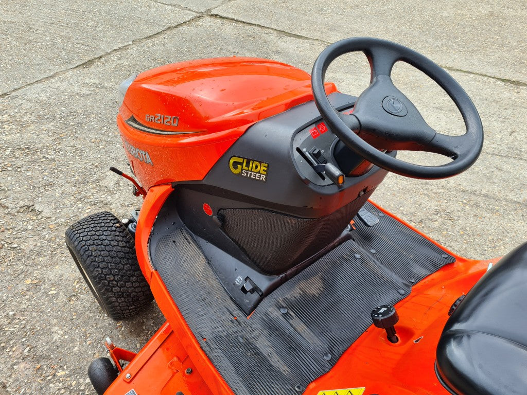 Used GR2120 Rideon Mower with 48" Deck & Collector - 384hrs