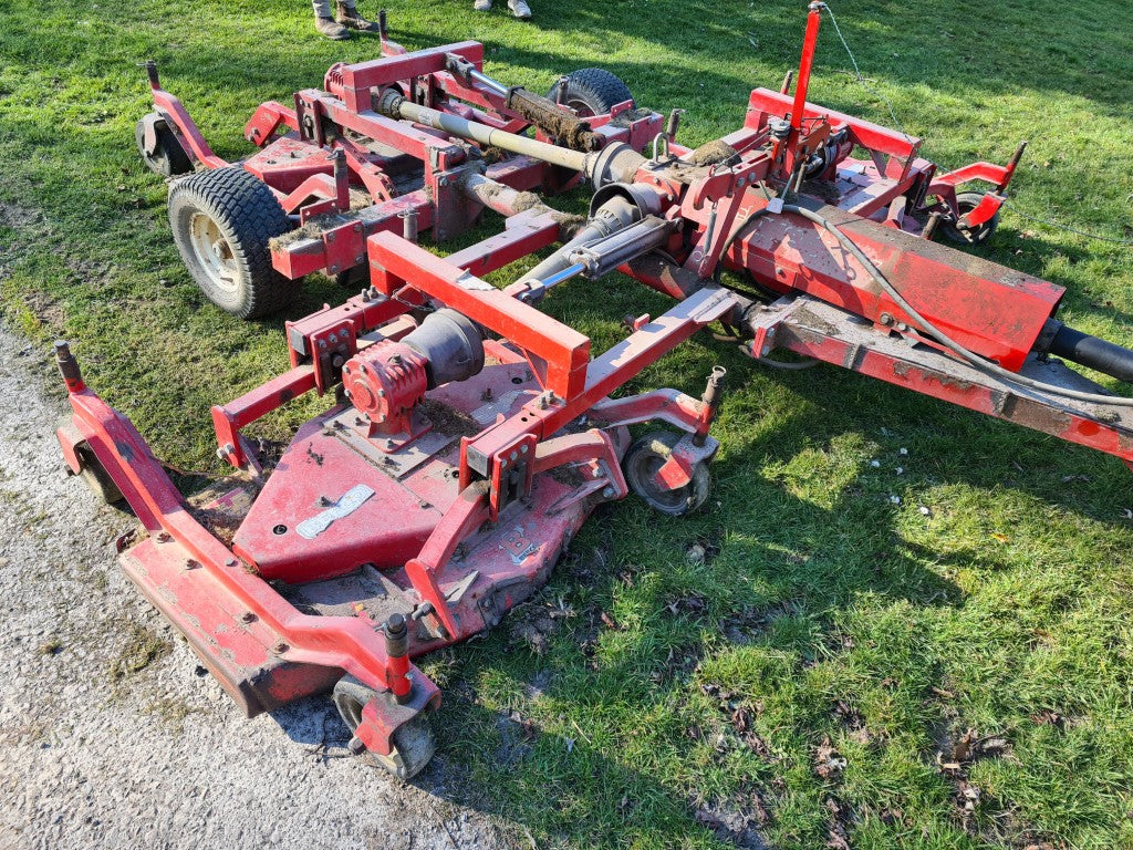 Used Befco Cyclone FLEX 12ft rotary trailed gang mower