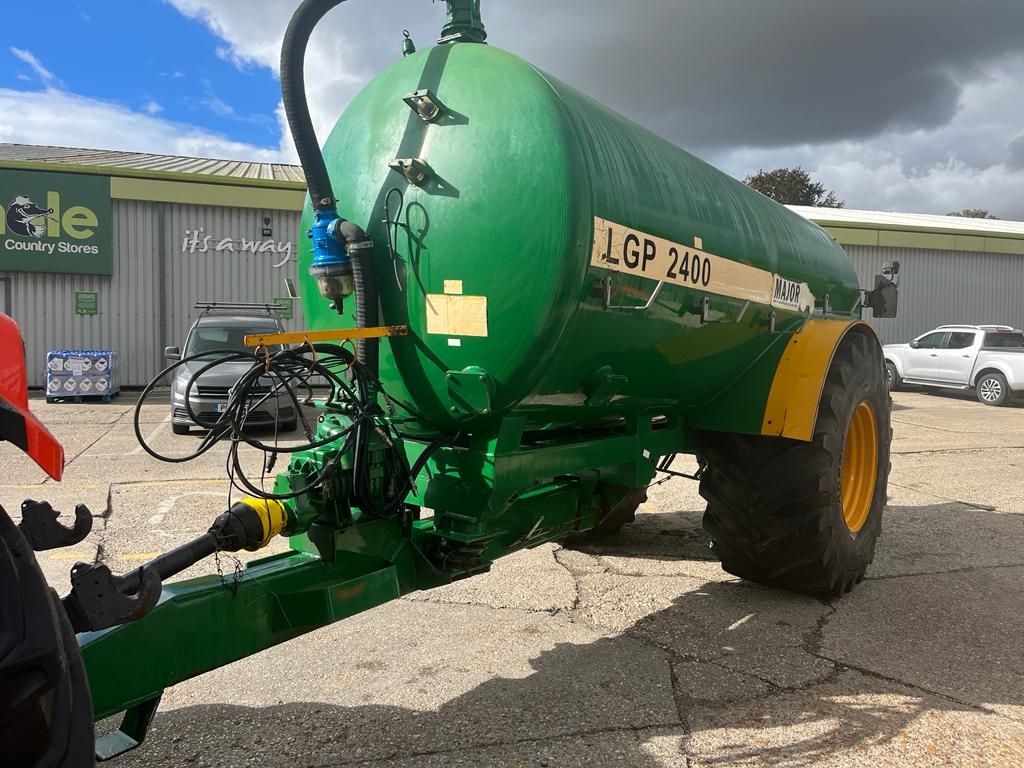 MAJOR LGP2400 Slurry Tanker - £9500 +VAT