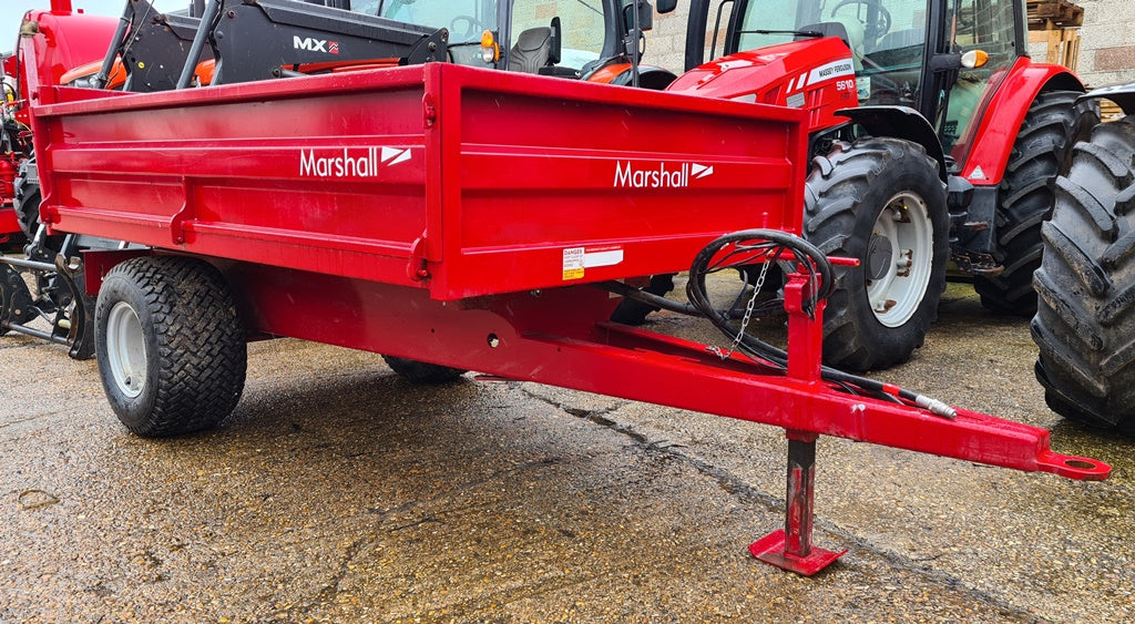 Used Marshall 2t Tipping Trailer for Compact Tractors - £2695 +VAT