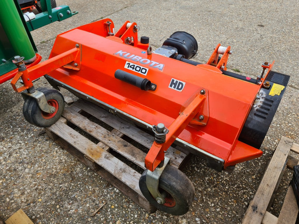 Kubota TEG1400 1.4m Front Flail for F Series Out Front Rideon Mowers - £2750 +VAT