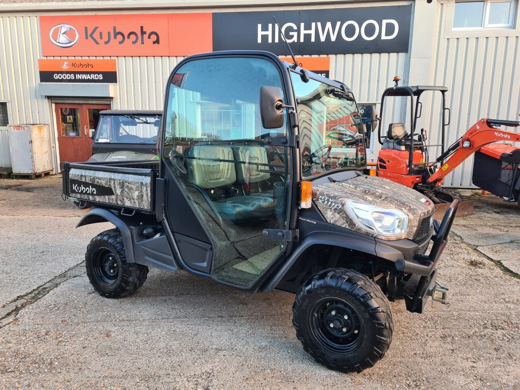 Kubota RTV X1110 Utility, New Ag Tyres, Cab - approx 600hrs - £18,000 +vat