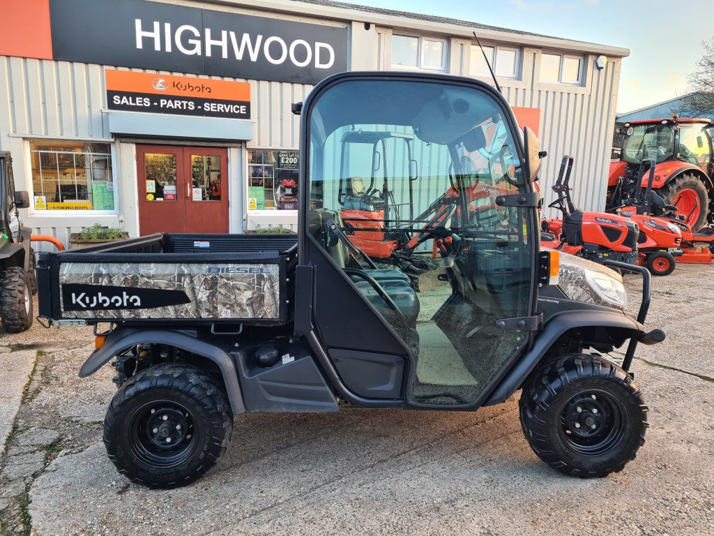 Kubota RTV X1110 Utility, New Ag Tyres, Cab - approx 600hrs - £18,000 +vat