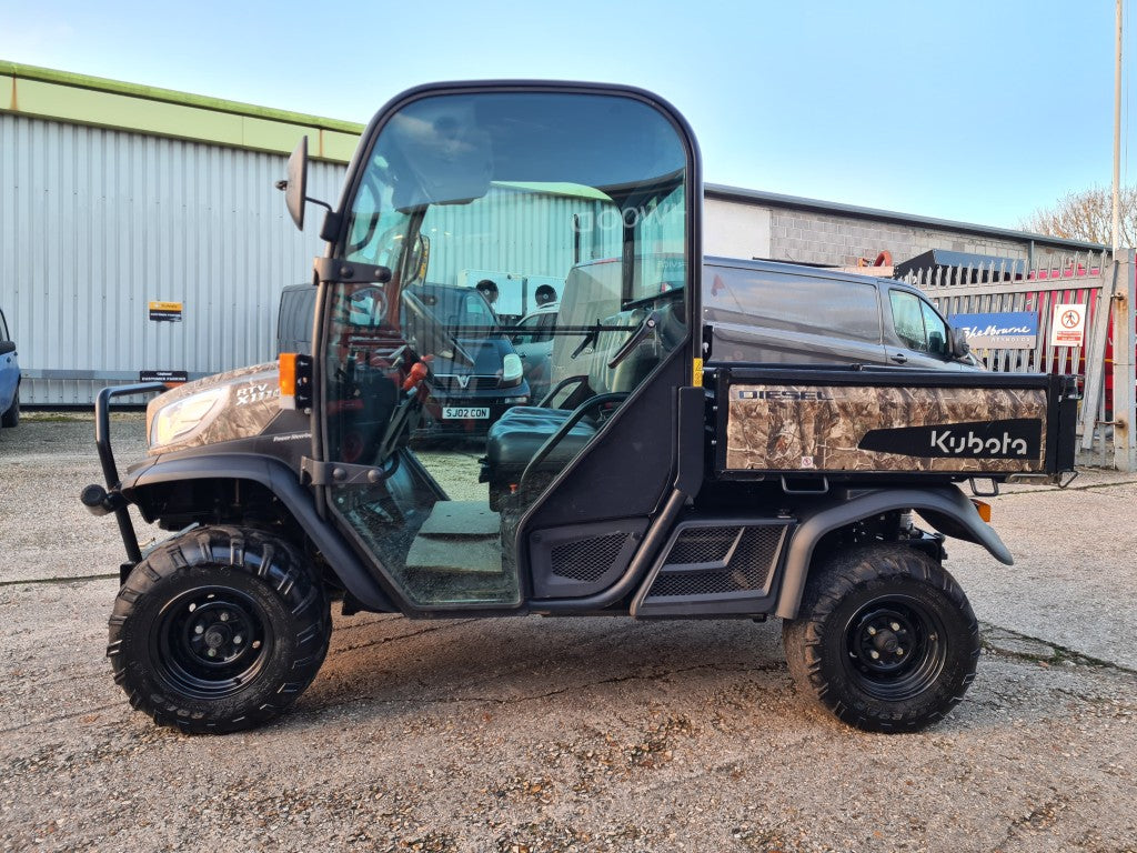 Kubota RTV X1110 Utility with Full Cab - only 590hrs