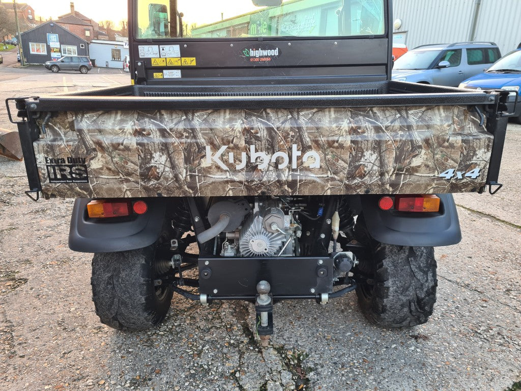 Kubota RTV X1110 Utility, New Ag Tyres, Cab - approx 600hrs - £18,000 +vat