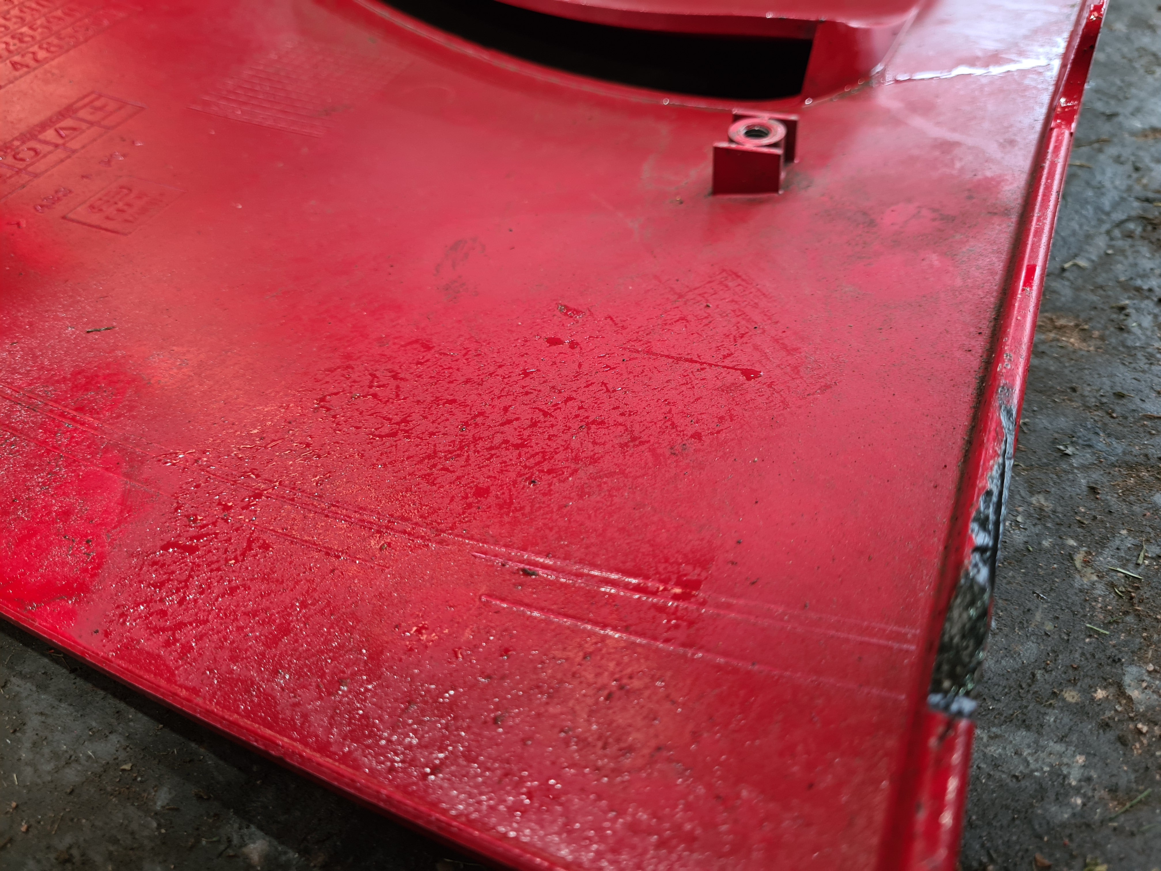 LH MF 6400 6cyl Engine Cover - for Tier3 model