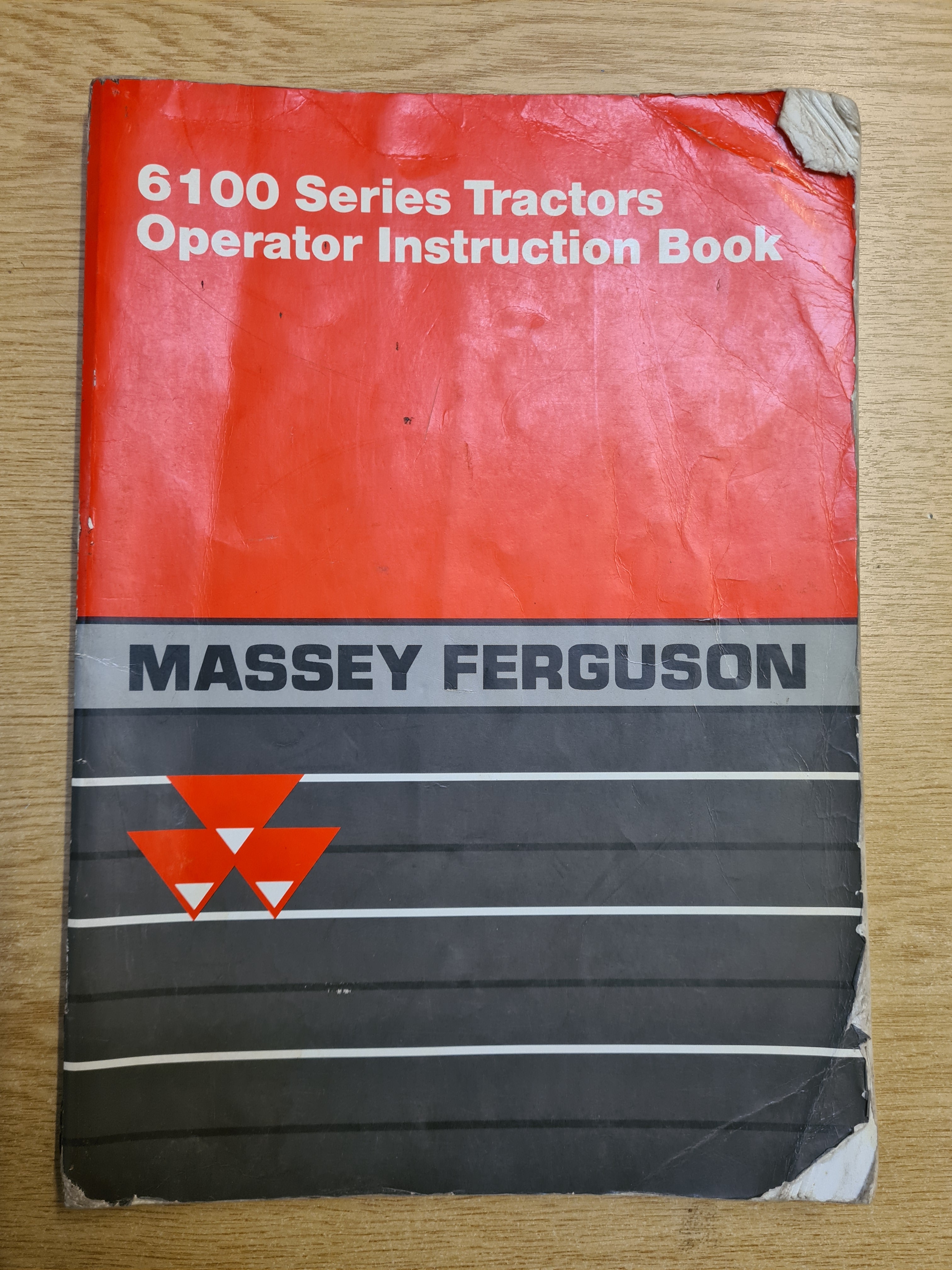 MF 6100 Tractor Operator Instruction Manual - £22 (+vat)