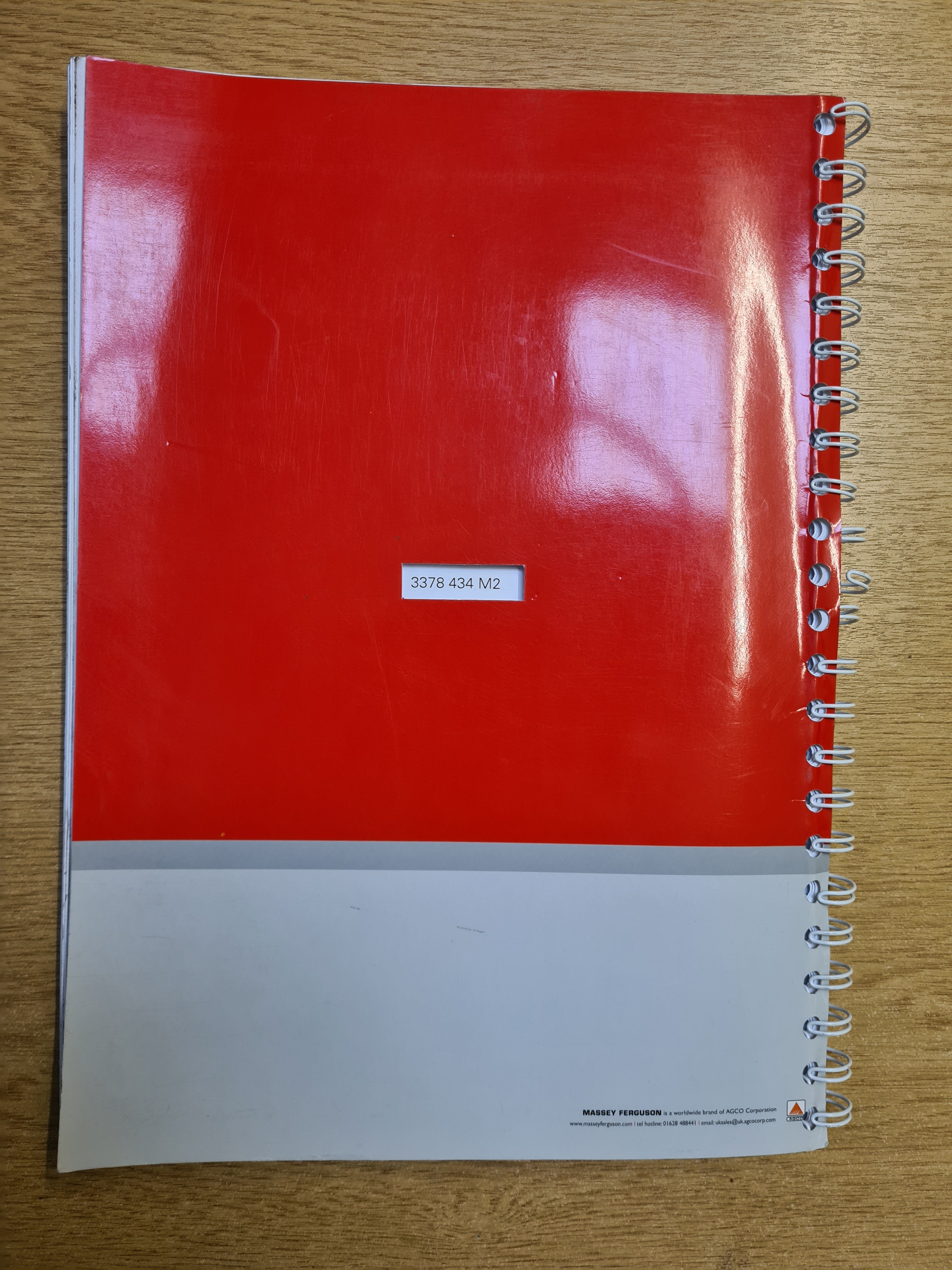MF 6400 Series 'Tier2' Tractor Operator Maintenance Manual - £42 (+vat)