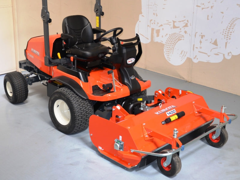 Kubota TEG1400 1.4m Front Flail for F Series Out Front Rideon Mowers - £2750 +VAT
