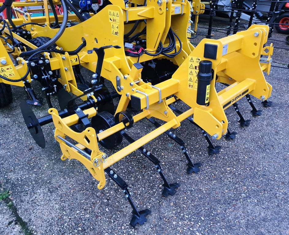 Claydon 3m TERRABLADE Front Mounted Cultivator - CALL FOR PRICE