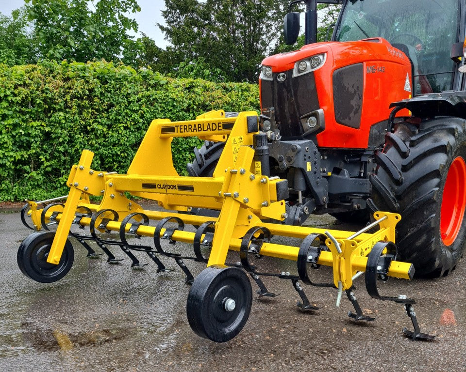 Claydon 3m TERRABLADE Front Mounted Cultivator - CALL FOR PRICE