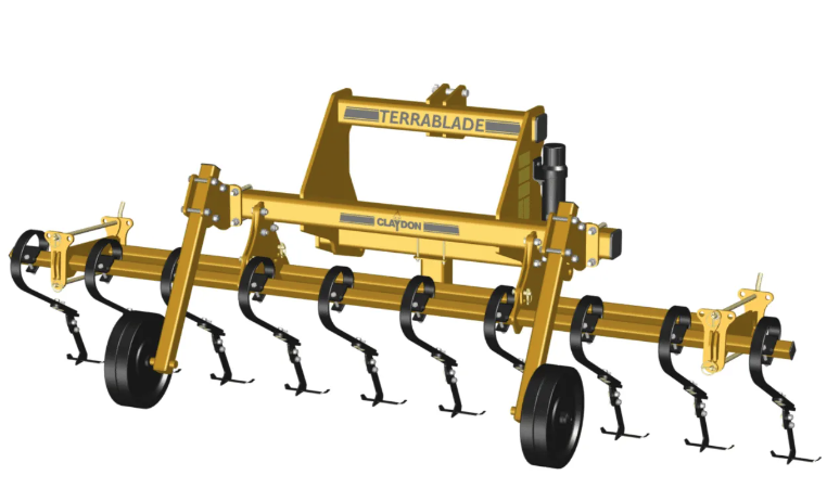 Claydon 3m TERRABLADE Front Mounted Cultivator - CALL FOR PRICE