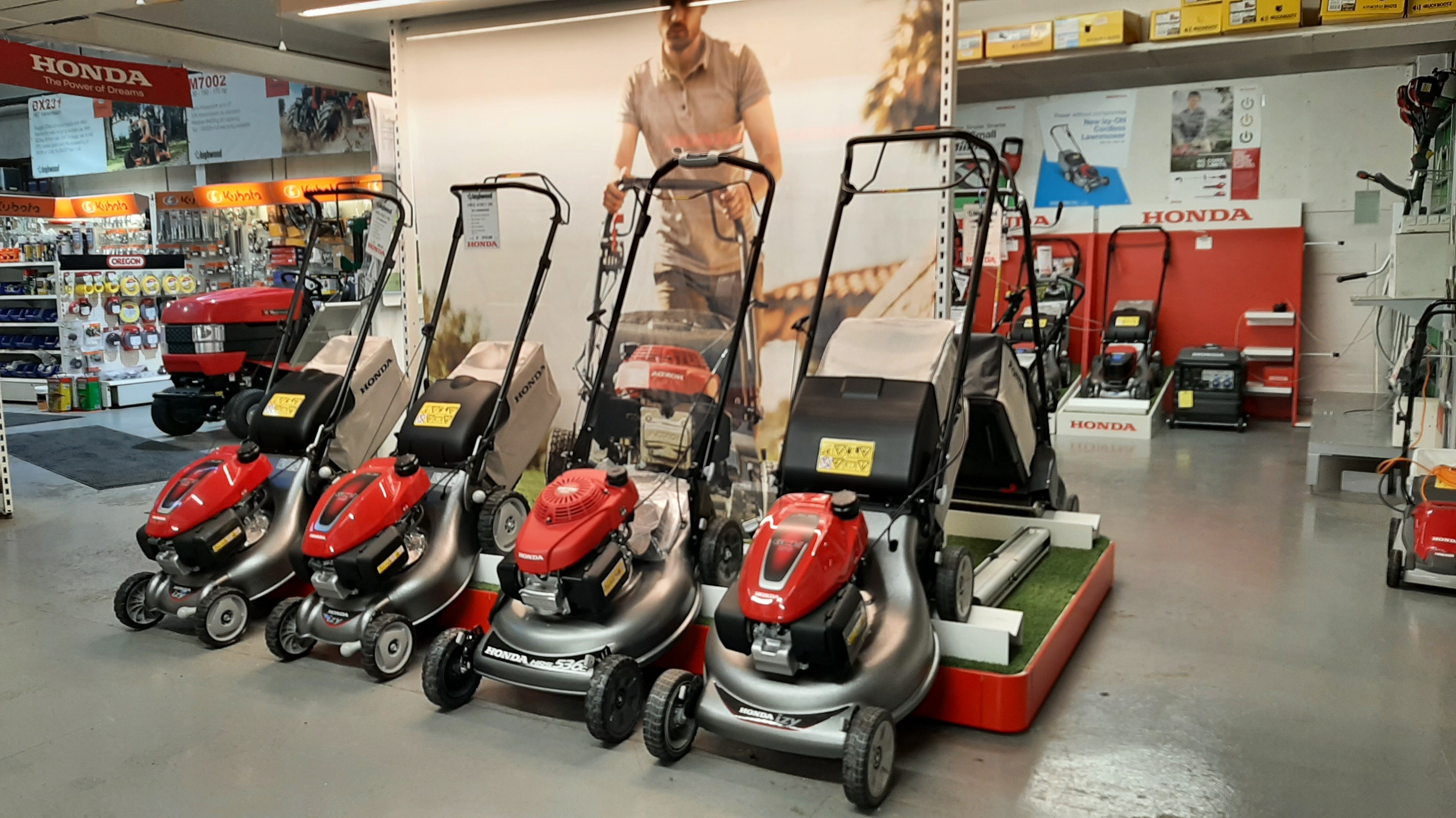 New Honda Pedestrian Mowers