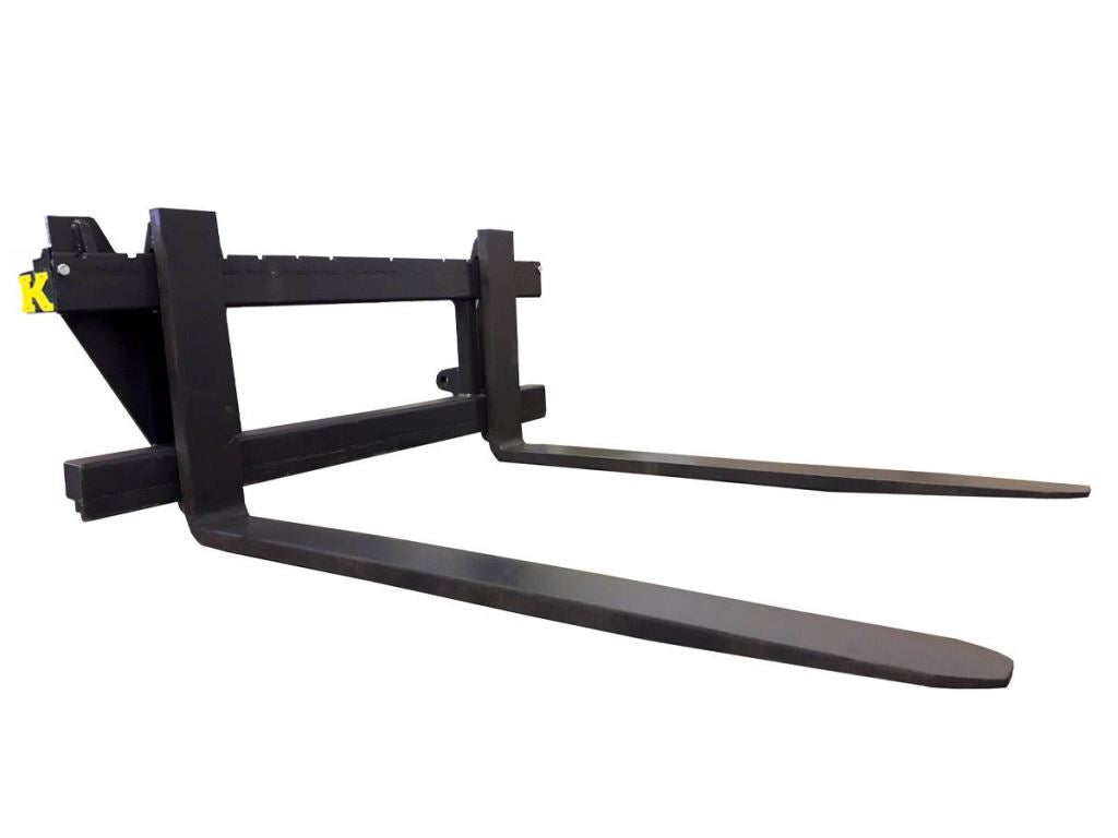 KELLFRI 2.5t 1.2m Pallet Forks w/ EURO brackets - £440 +vat