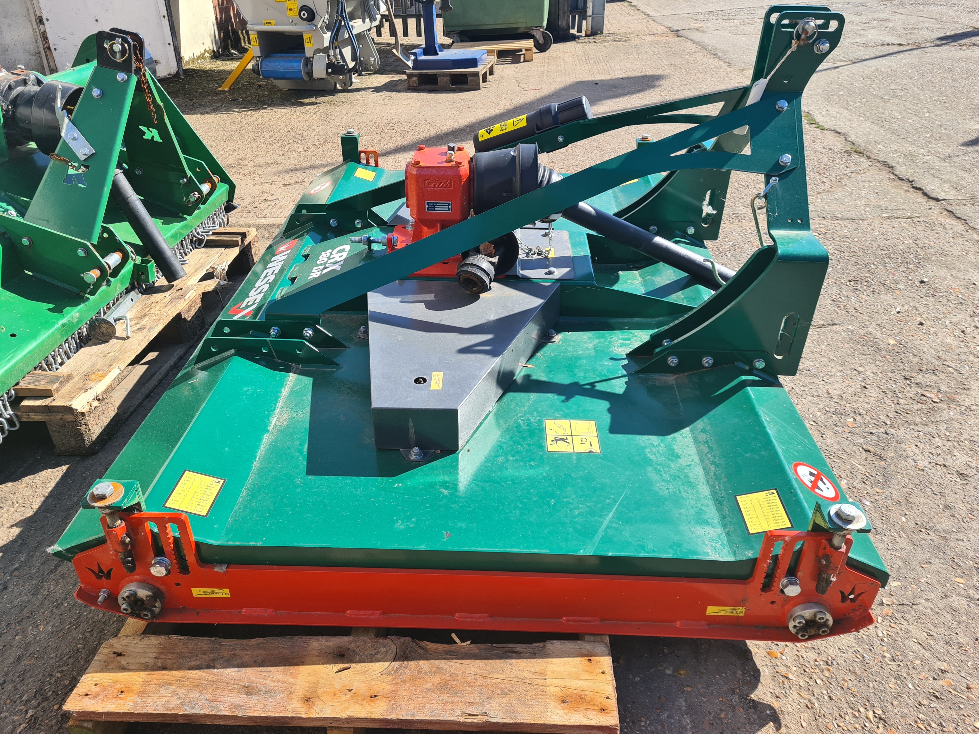 Wessex CRX-180 DR (Double Roller) Finishing Mower - £5350 +VAT