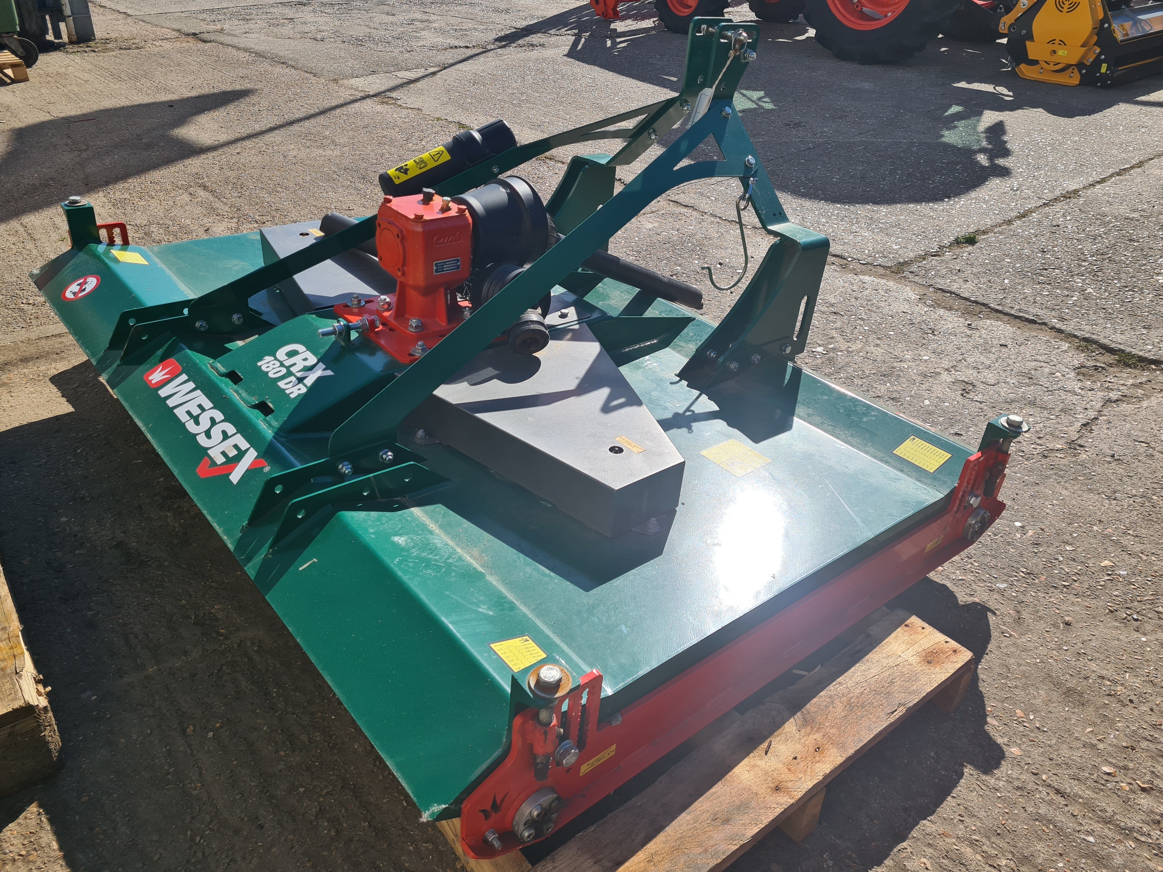 Wessex CRX-180 DR (Double Roller) Finishing Mower - £5350 +VAT