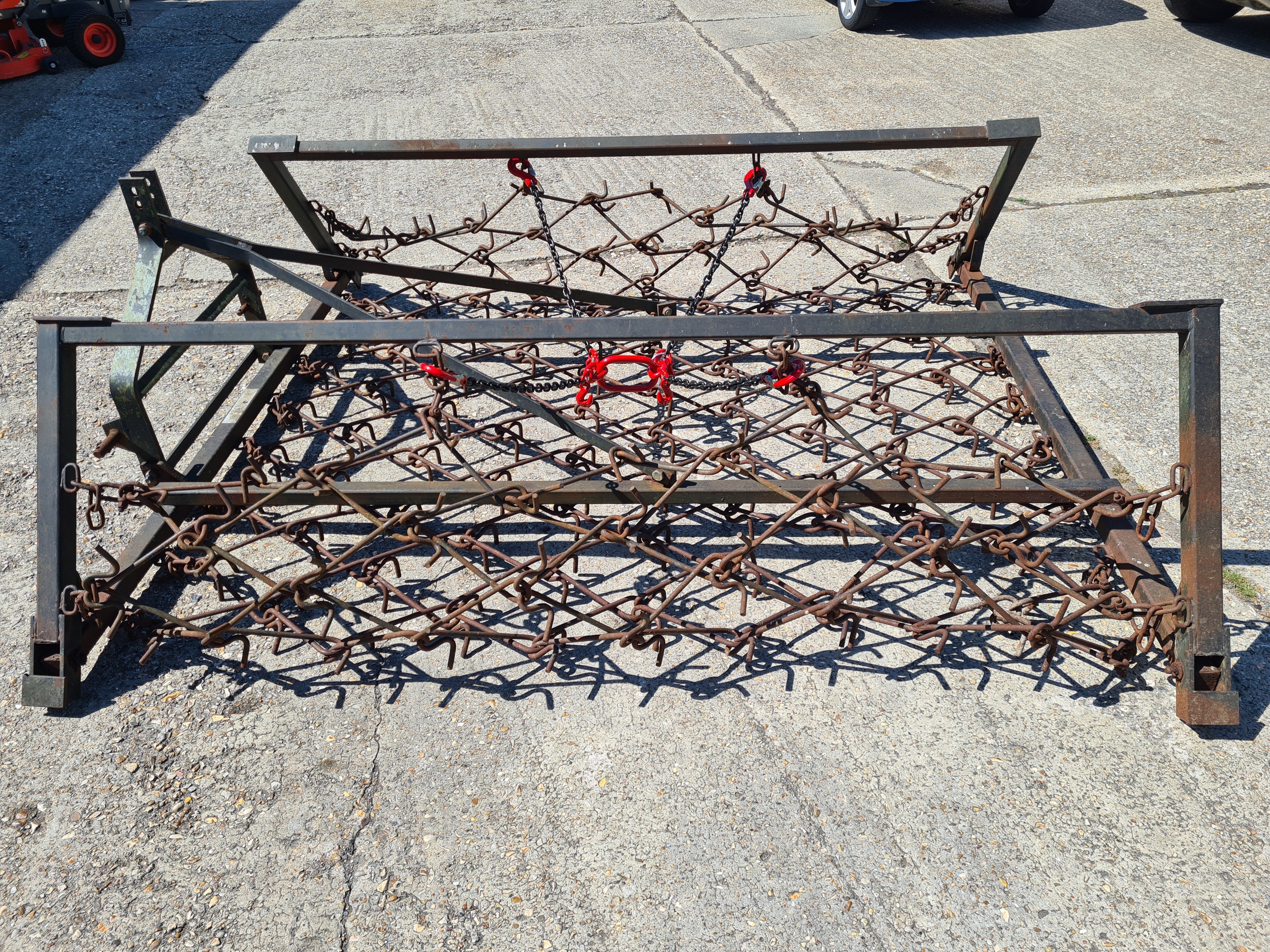 Used Mounted 10ft Chain Harrows with manual folding - £975 (no VAT)