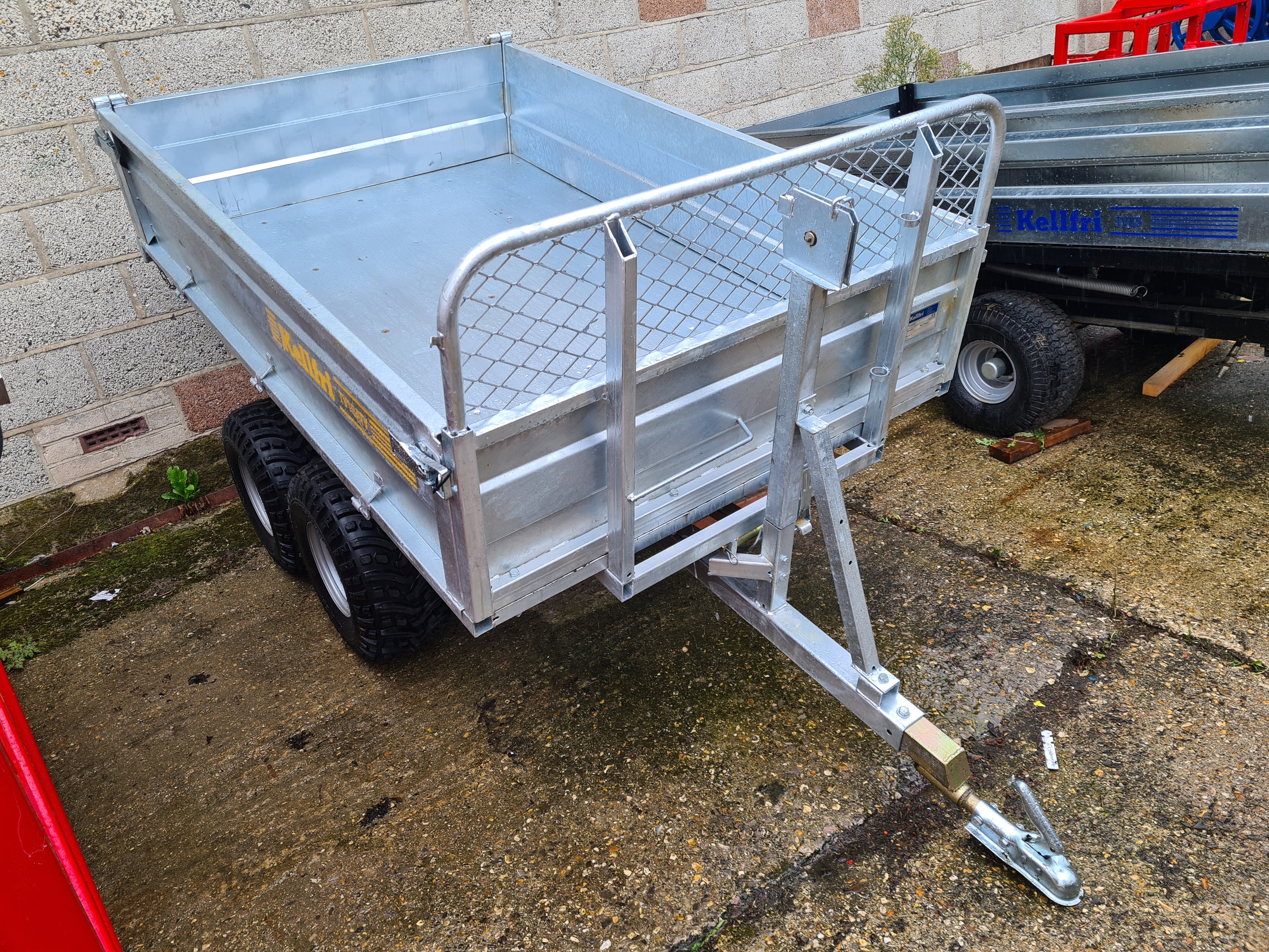 KELLFRI 1.5t ATV Tipping Trailer - £2090 + VAT