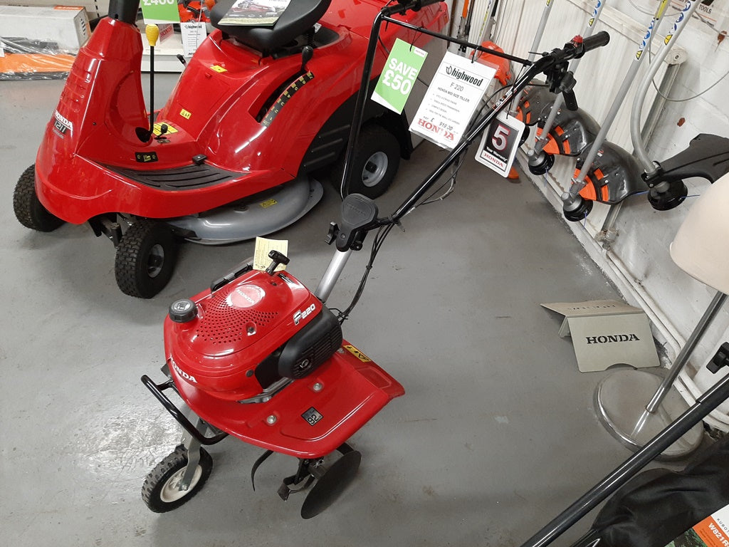 Honda F220 57cc Tiller / Rotavator - Ex-Display - Special Offer £825 (incl VAT)