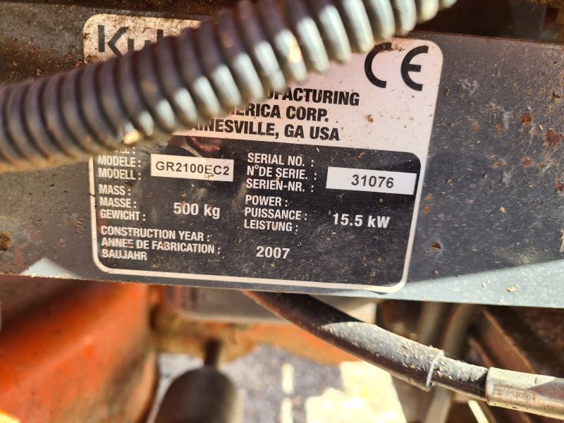 KUBOTA GR2100 Rideon with 48" deck - 873hrs - POA (no VAT)
