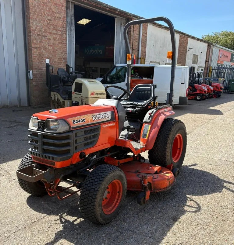 USED Kubota B2400 Compact Tractor with mower deck