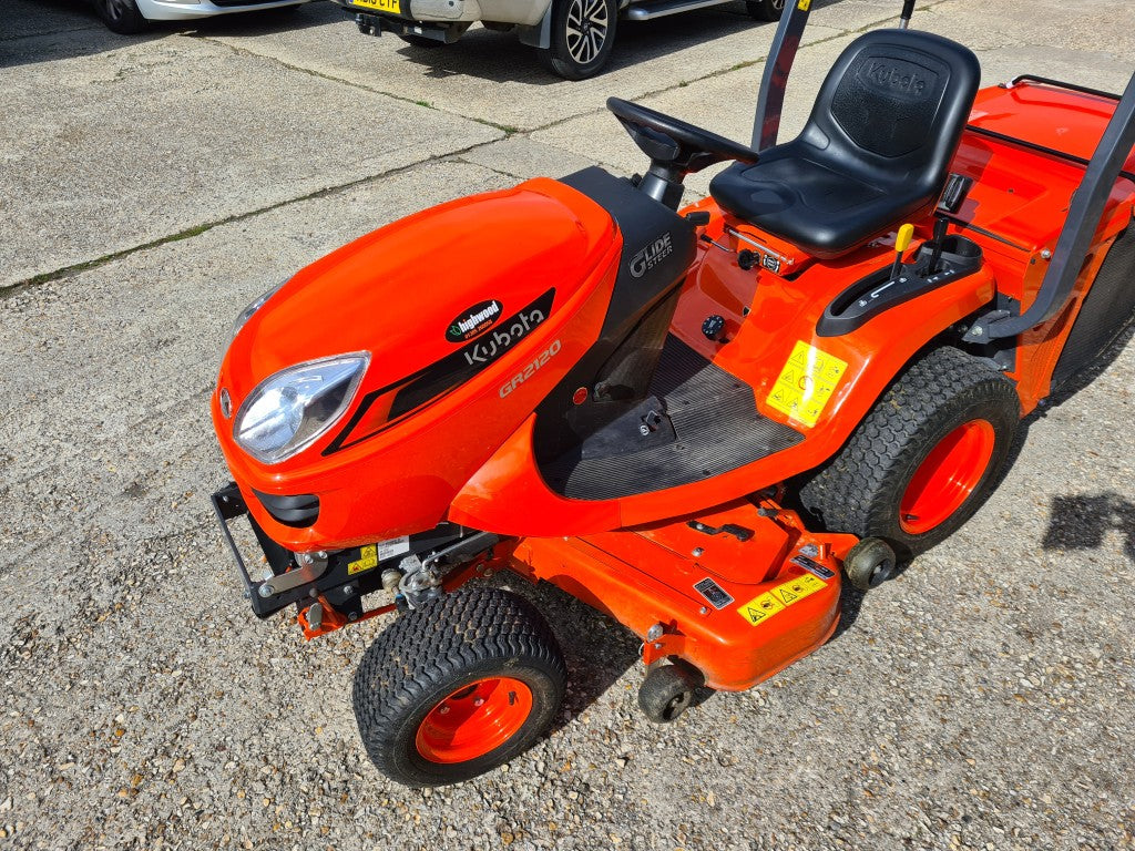 Used GR2120 Rideon Mower with 48" Deck & Collector - ONLY 47hrs - POA