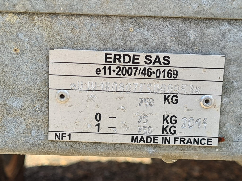 Erde 194 4ft x 5ft Leisure Trailer