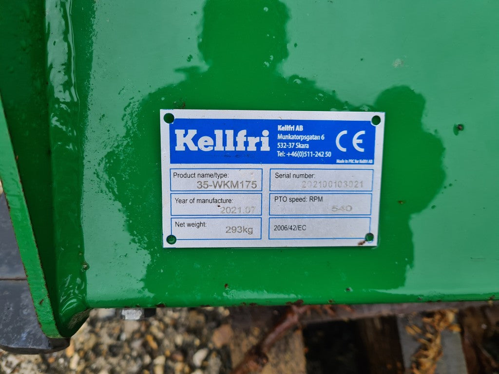 Used KELLFRI WKM175 Flail Mower - POA