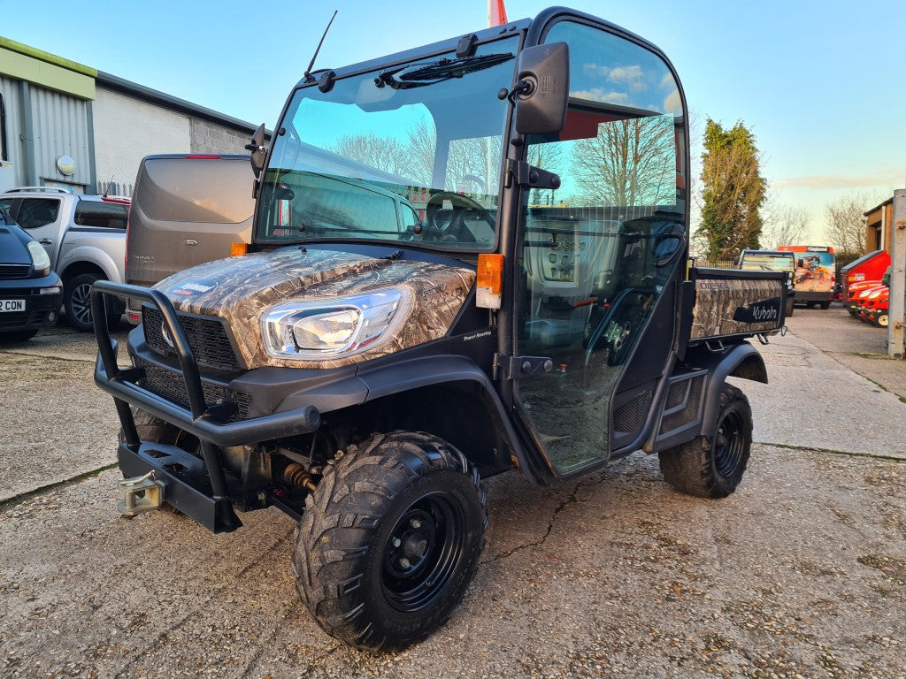 Kubota RTV X1110 Utility with Full Cab - only 590hrs