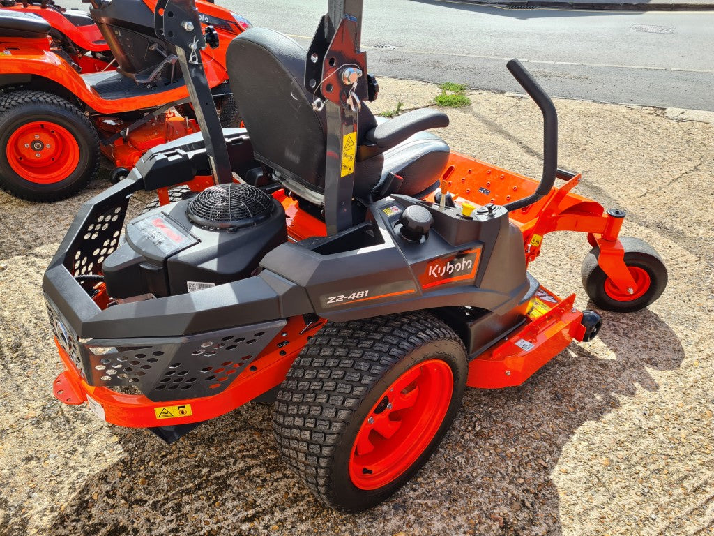 Kubota Z2-481 Zero Turn 21hp 48" Side Discharge Rideon Mower - £7,200 +vat