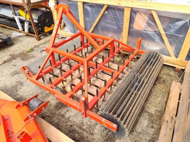 Kubota LH1 1.2m Tined Levelling Harrow for Compact Tractors