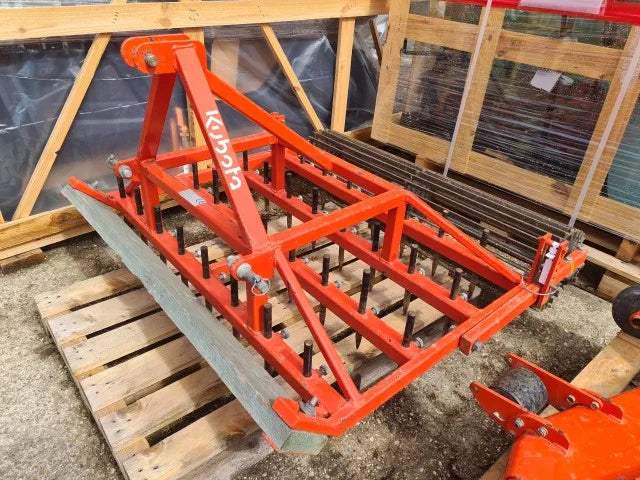 Kubota LH1 1.2m Tined Levelling Harrow for Compact Tractors