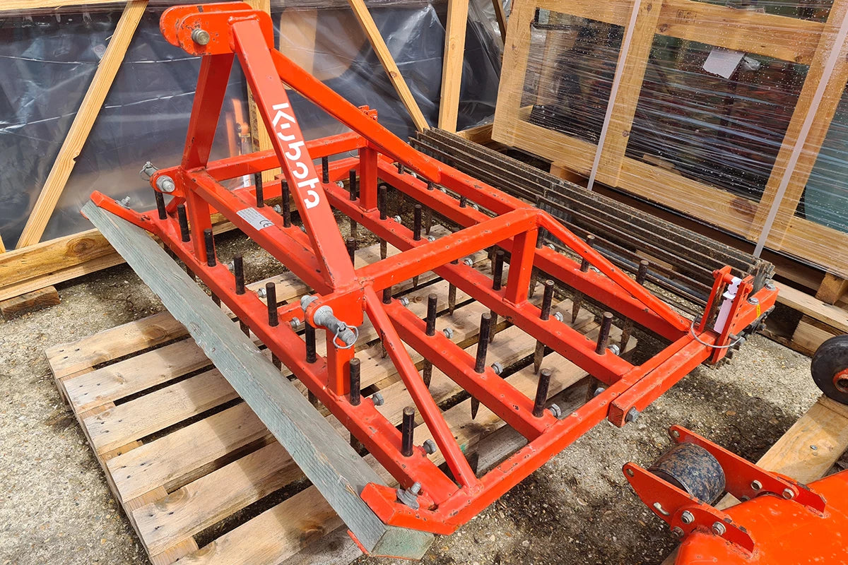Kubota LH1 1.2m Tined Levelling Harrow for Compact Tractors