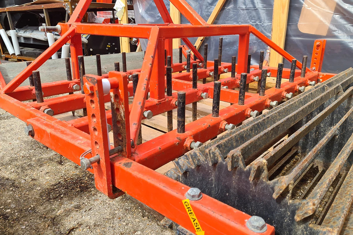 Kubota LH1 1.2m Tined Levelling Harrow for Compact Tractors
