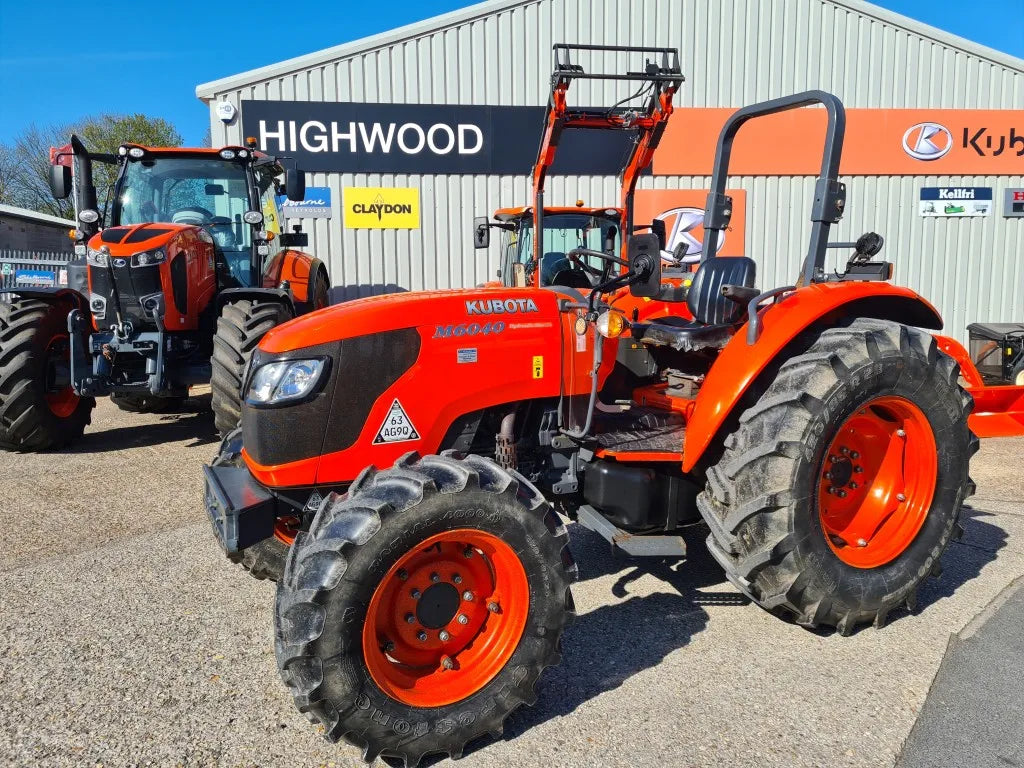USED Kubota M6040 ROPS 4WD Tractor - SOLD