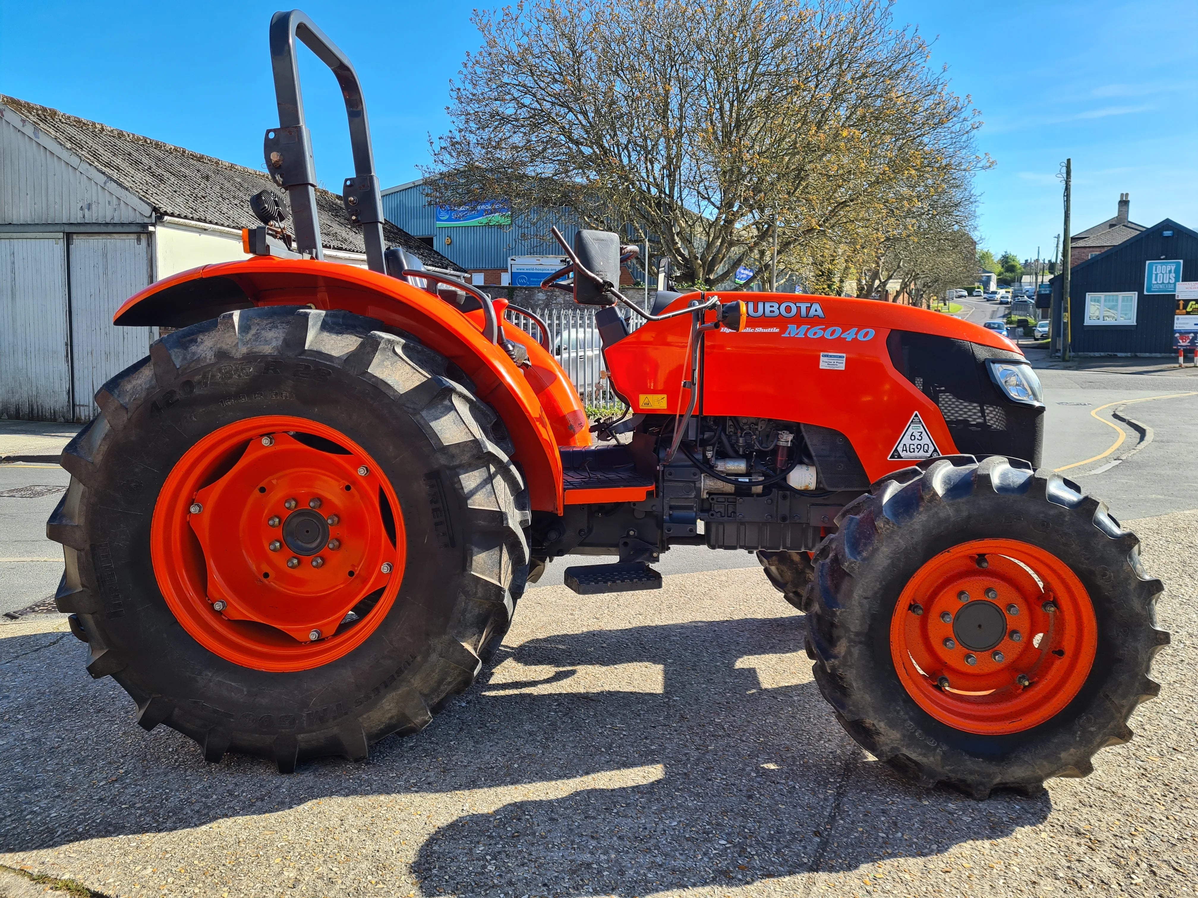USED Kubota M6040 ROPS 4WD Tractor - SOLD